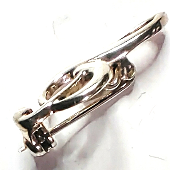 NEW .925 Sterling Silver Treble Clef Pendant Brooch Jewelry! Approx. 1". Unisex - Picture 5 of 8
